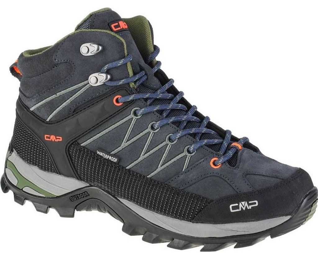 CMP - Herren Wanderstiefel, Leder MR78080 (44,5 EU) (Marineblau)