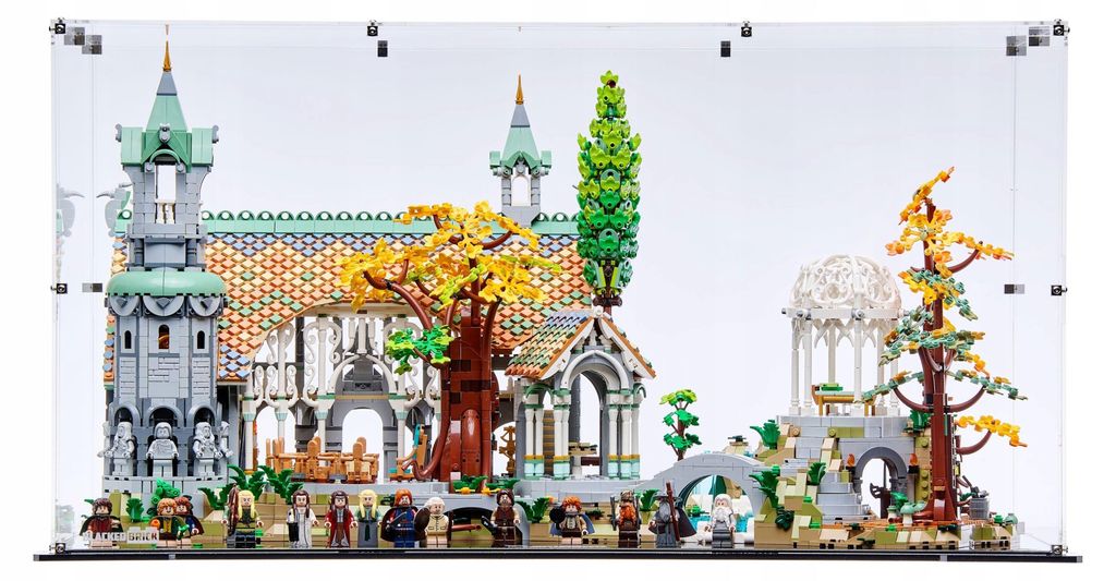 Vetrina nera per LEGO® 10316 ICONS – Il Signore degli Immagine del prodotto 