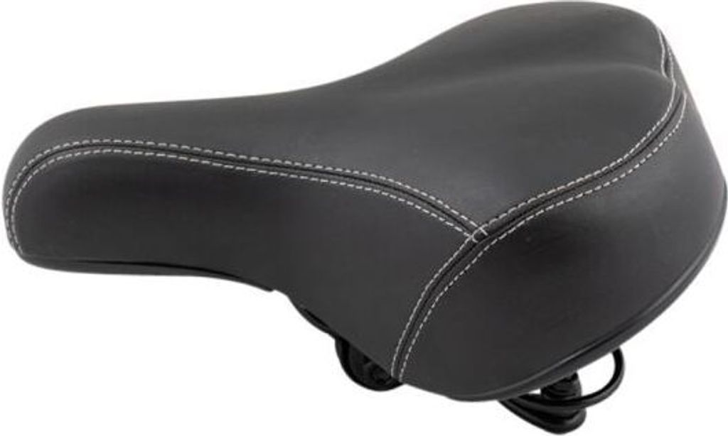 Sattel SCHWARZ Komfortsattel Fahrradsattel Sattel Produktbild 5