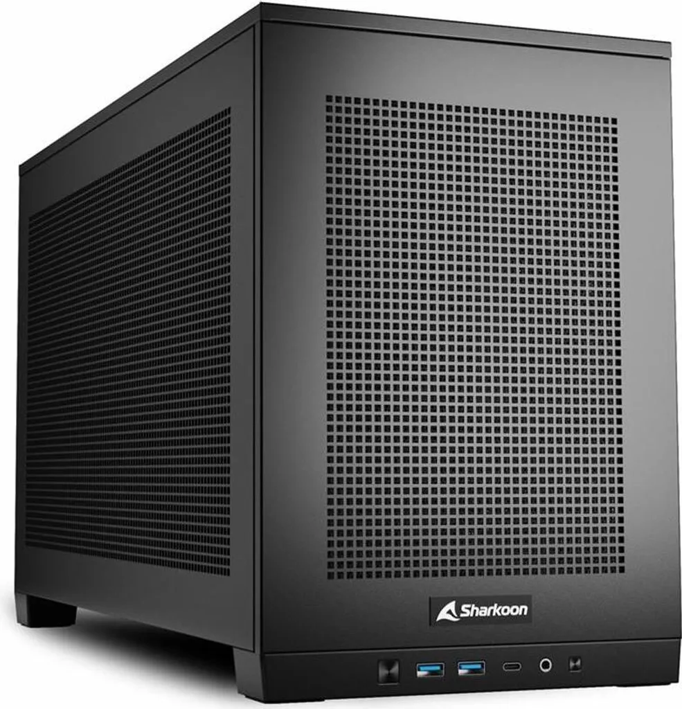 Sharkoon Rebel C20 ITX Boîtier PC Noir 4044951040513 Mini-ITX Design
