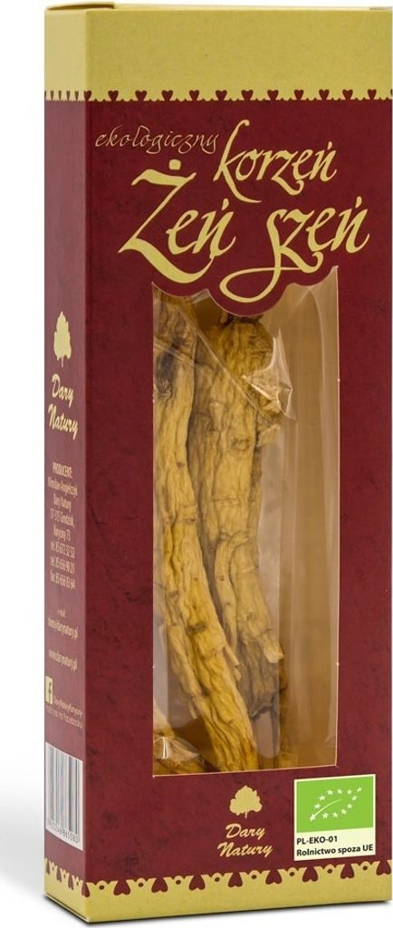 GINSENG-WURZEL 20 g – GESCHENKE DER NATUR