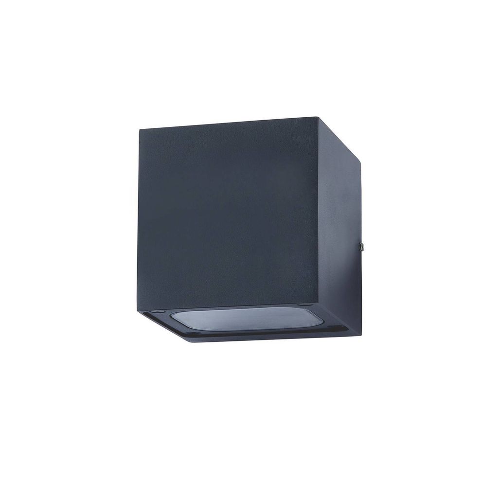 Lucande LED-Außenwandleuchte Merjem, 10 cm, up/down, IP54
