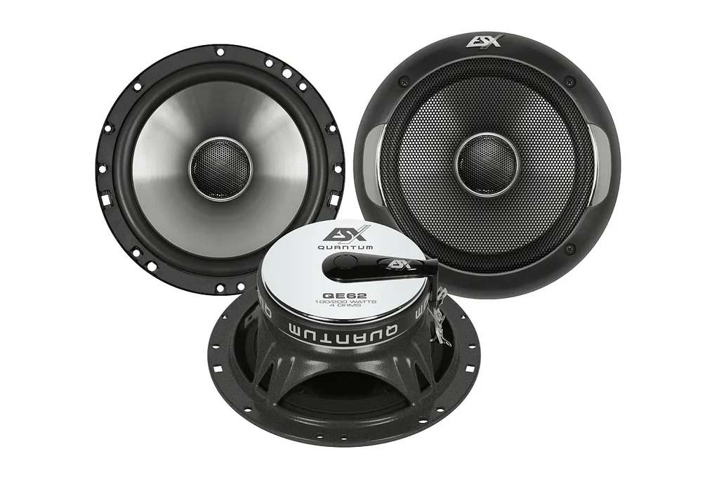 Kit Haut-parleurs 16,5 cm ESX QE62 Quantum 2 Voies Coaxial Haute Fidélité