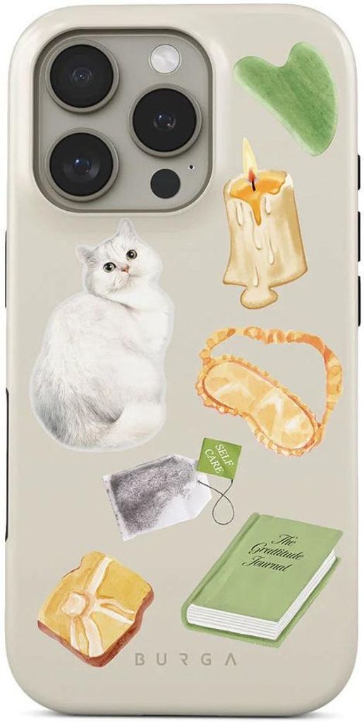 MagSafe Hülle für Apple iPhone 16 Pro - Burga Tough Back Cover - Soft Era