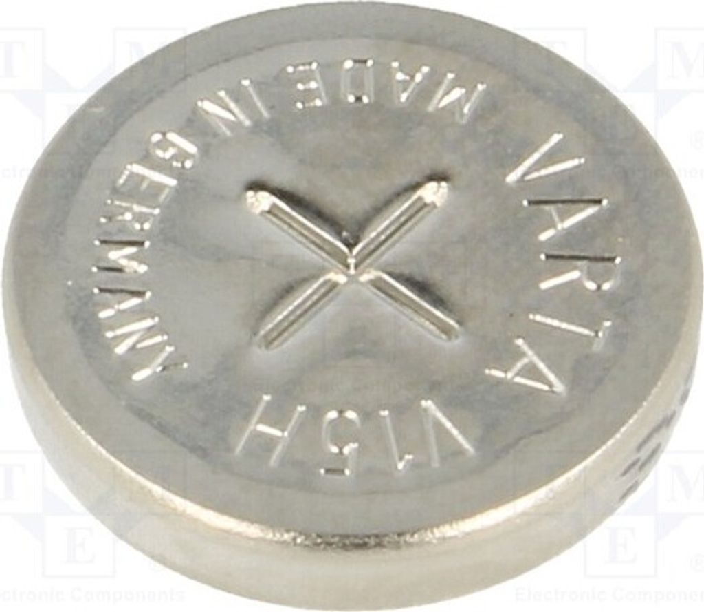 1x Batt: Ni-MH 15mAh V15H,Knopfzelle Ø11,5x3mm 55602101501 Aus 1,2V