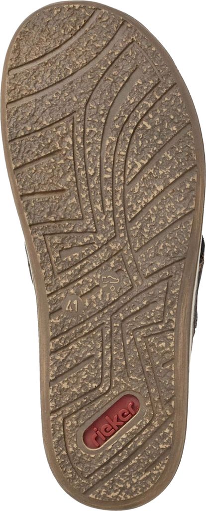 Rieker Herren Pantolette Zehentrenner maritim 21084 , Produktbild