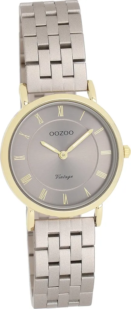 Regala OOZOO Vintage C20375: Orologio Beige Elegante per Lui e Lei