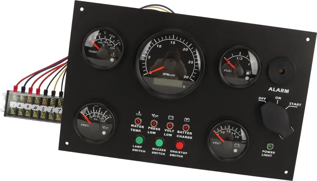Tableau de Commande Multifonction pour Camping-car, Camion et Bateau