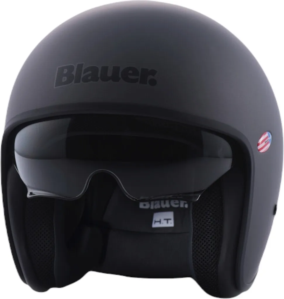 Casque Blauer Pilot 1.1 Mono XL Anthracite Léger et Anti-Buée Moto