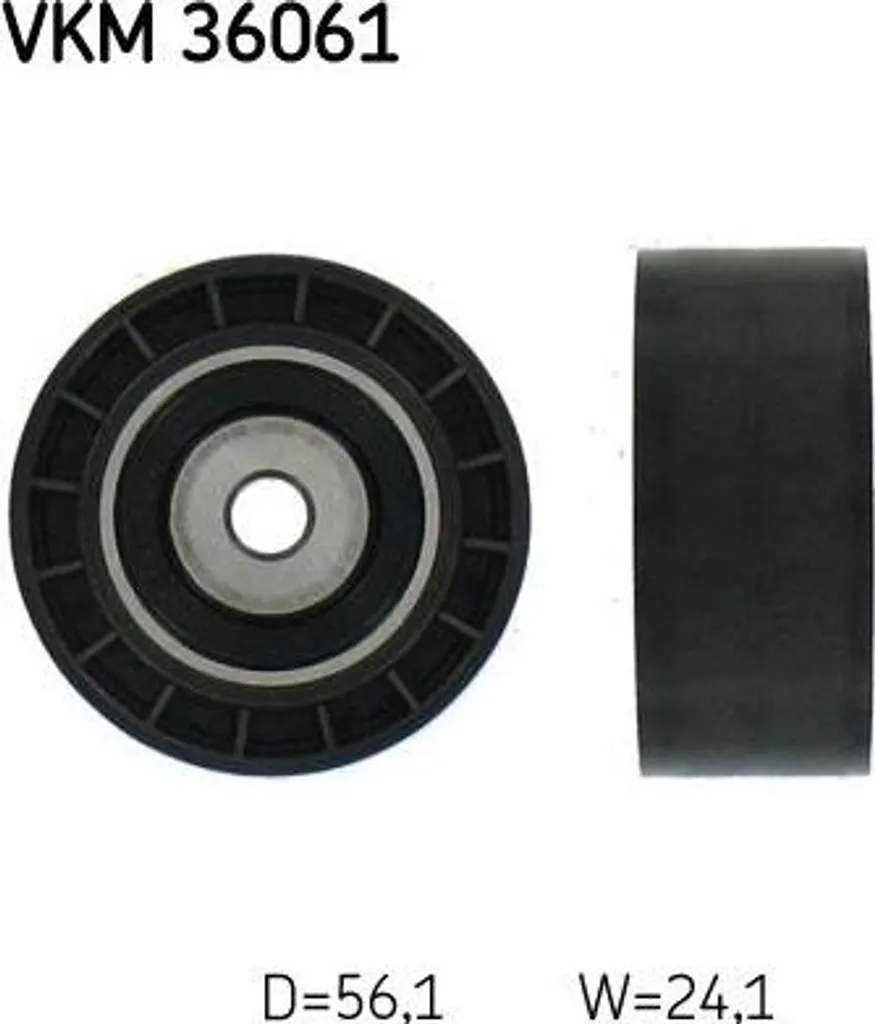 Galet de guidage SKF VKM 36061 pour stopper les bruits de courroie
