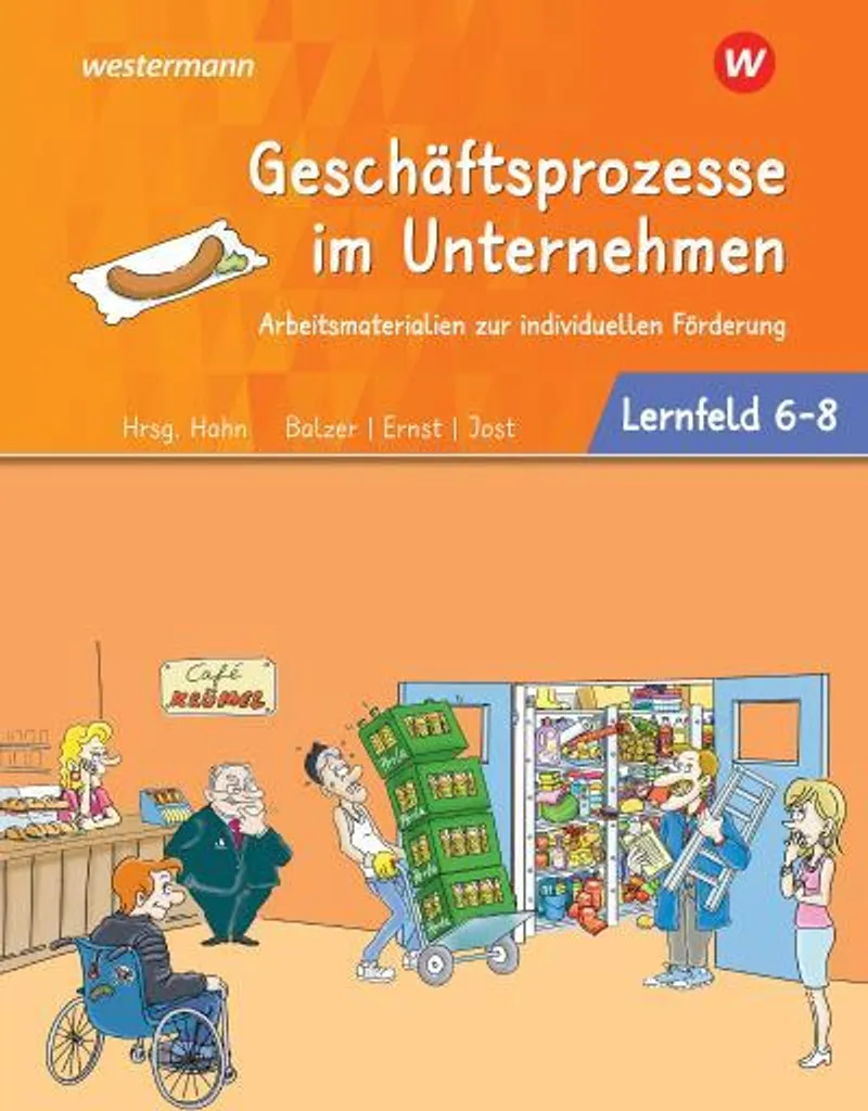 Livre Café Krümel Lernfelder 6-8 avec Matériel de Soutien Individuel
