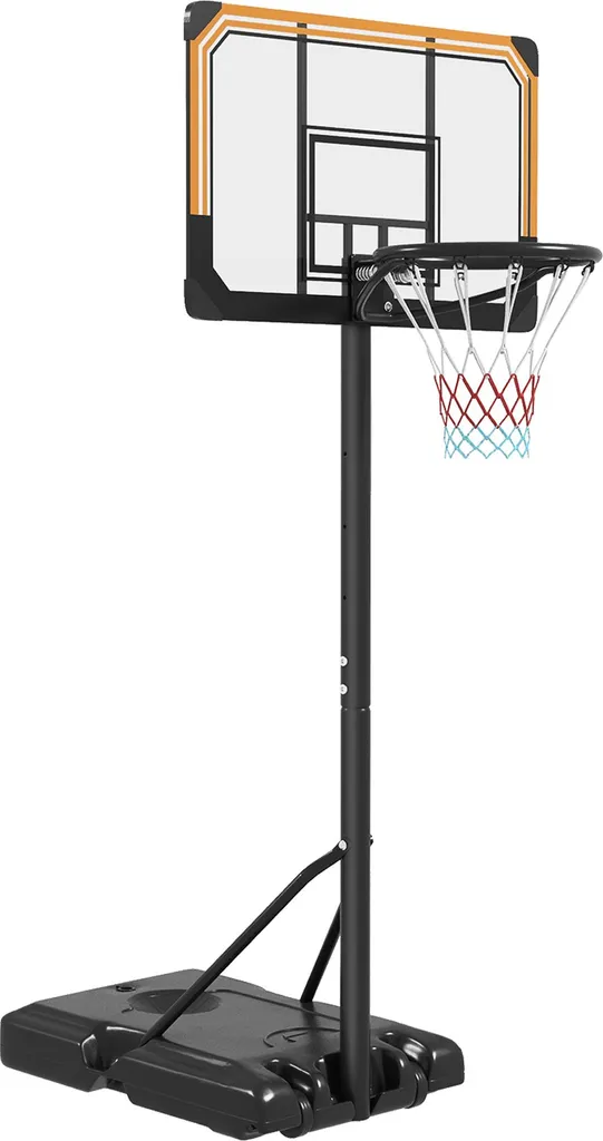 Panneau de basket sur pied pour extérieur et intérieur hauteur ajustable