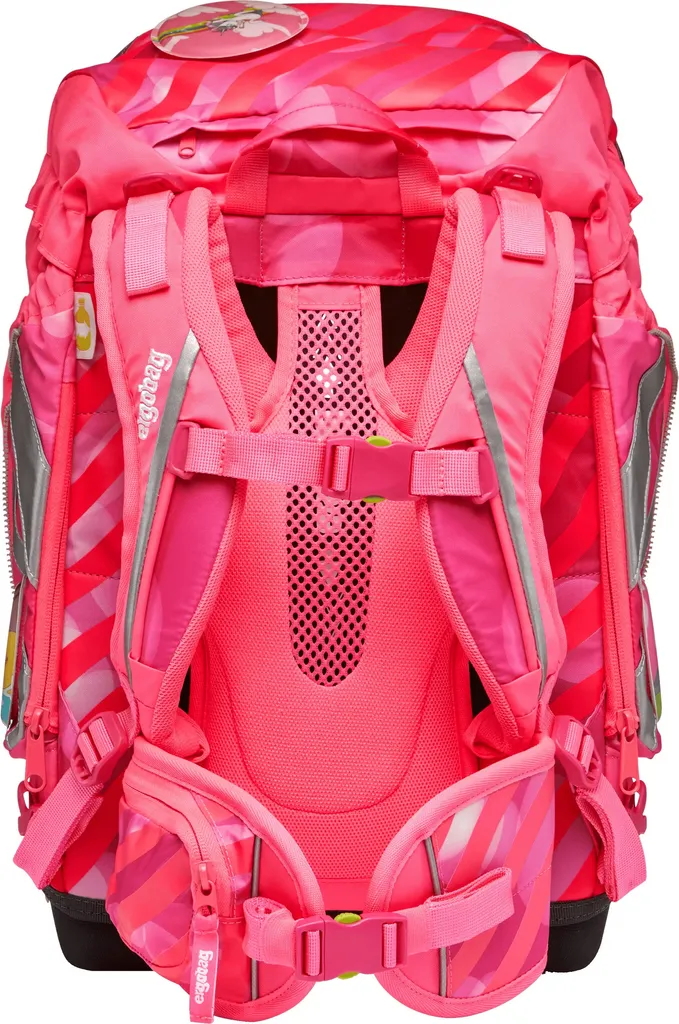 Fini le mal de dos avec le Sac d'école ergobag Neon Pack-Set Ergonomique - 16