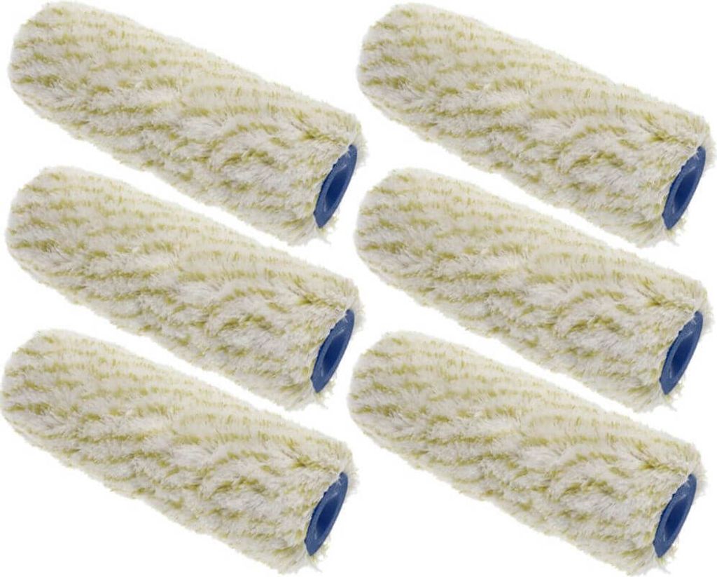 Farbrolle Polyamid 18mm 6x Ersatzrollen 25 cm