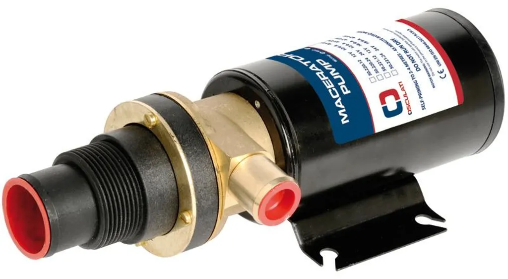 Pompe anti-bouchon pour matières fécales 12V - Évacuation rapide