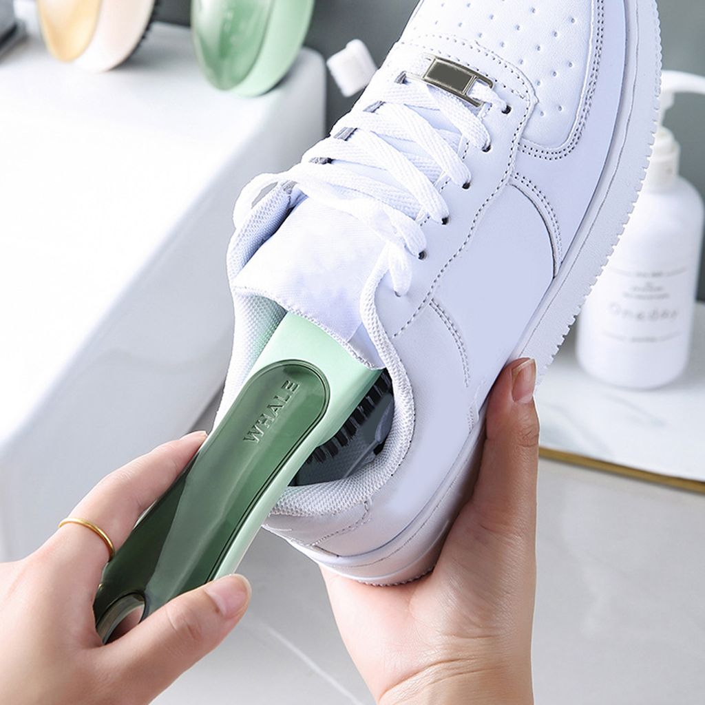3er Set Schuhreinigungsbürsten - Mit Aufhängeöse & Weichen Borsten Für Sneaker & Kleidung