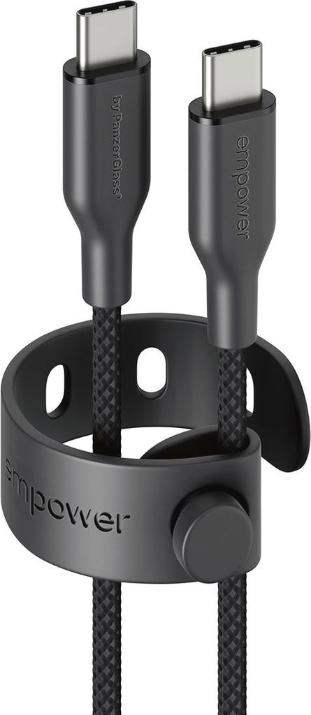 PanzerGlass empower 60W USB-C to USB-C Cable USB 2.0 2M black