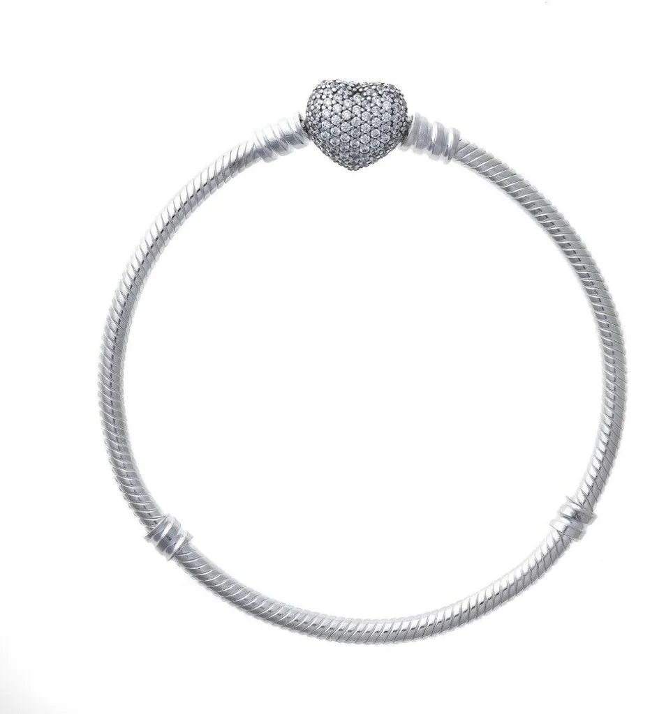 Bracelet Pandora Argent 925 et Oxydes de Zirconium Modèle 590727Cz Taille 20