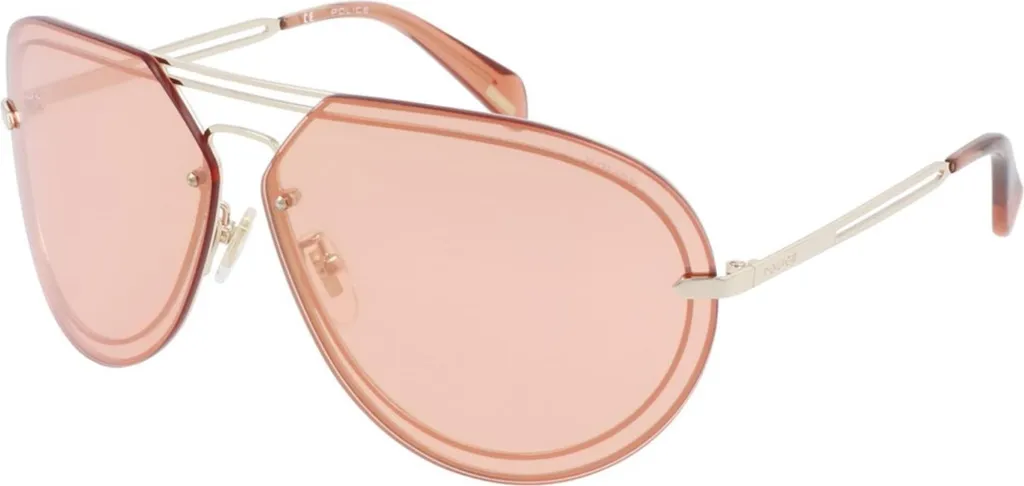 Fini l'éblouissement avec les Lunettes de Soleil Police SPLA93 Confortables