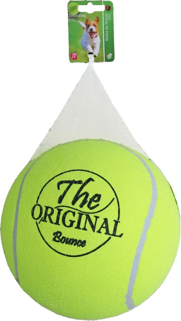 Tennisball aufblasbar bounce 23cm gelb - Gebr de boon