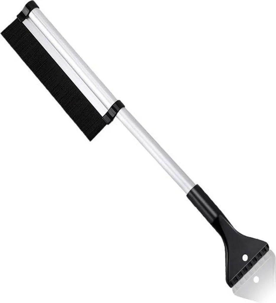 Grattoir vitre latérale et arrière avec brosse à neige ajustable auto
