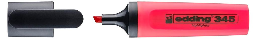 edding 345 evidenziatore rosso Immagine del prodotto 
