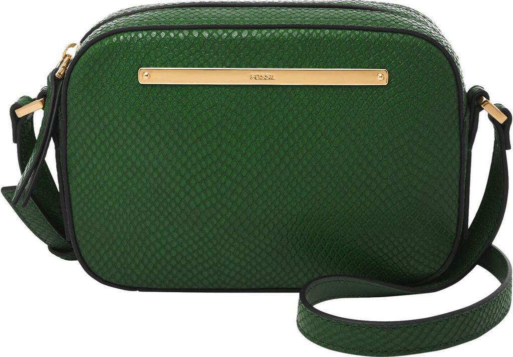 FOSSIL Umhängetasche Liza Camera Bag Medium Green tannengrün