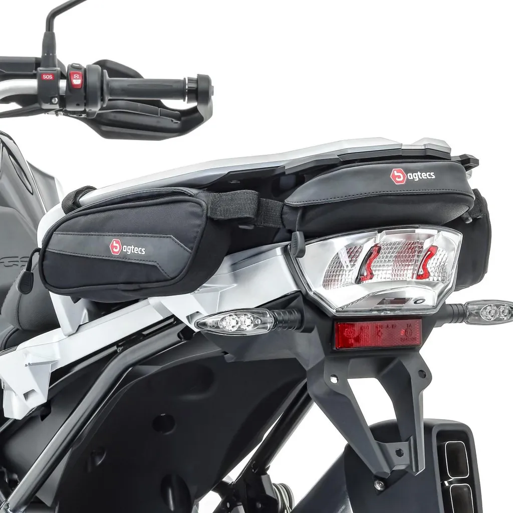 Sacoche arrière pour BMW R 1200 GS et R 1250 GS 2013-2023 Toolbag noir