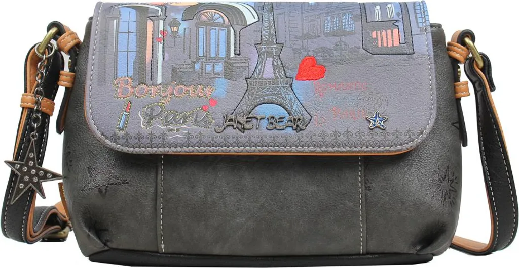 Sac bandoulière femme idéal pour sorties Janet Denese Paris Dream