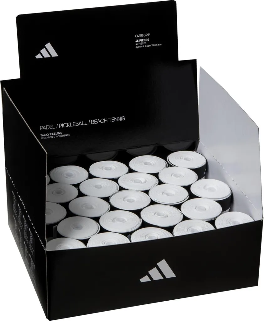 Overgrip Adidas Padel Blanc x45 : Stop à la Raquette qui Glisse en Match