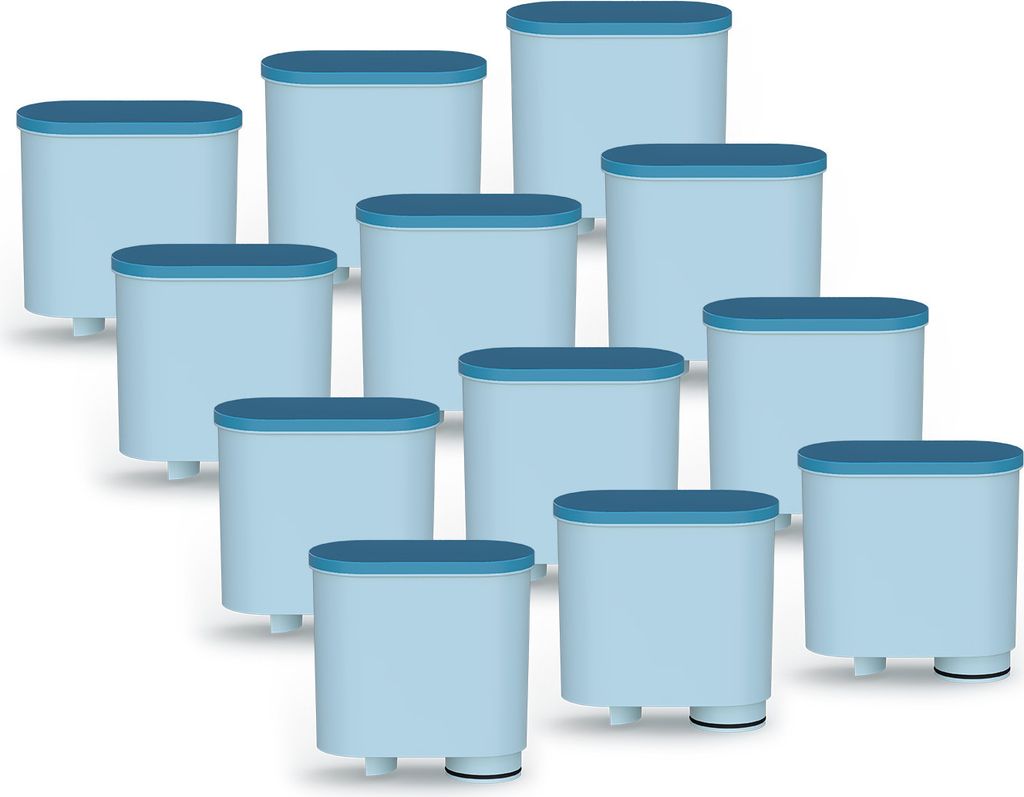 Clear Wasserfilter für Philips & Saeco Kaffeemaschinen komp. mit AquaClean CA6903 - Pack 12