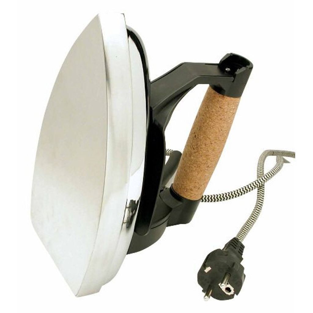 Lelit PS355, Trocken- & Dampfbügeleisen, Schwarz, Edelstahl, 800 W, 800 W, 230 V, 50 Hz