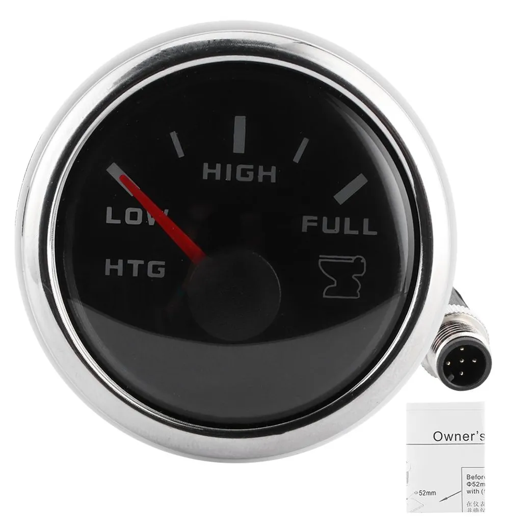 Indicateur niveau eaux usées NMEA2000 52mm IP67 pour bateau et yacht