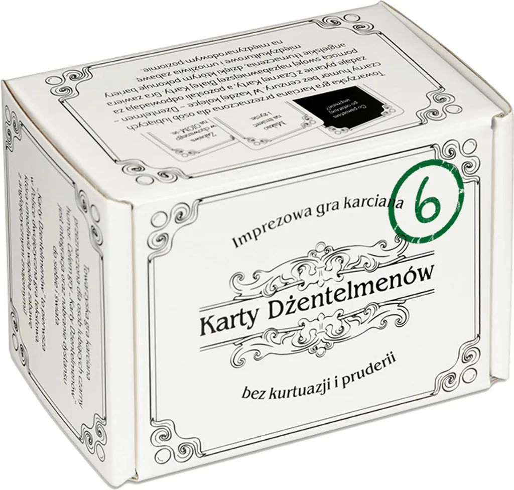 Gentlemen Cards Sixième Épisode : Cartes Premium avec Finition Deluxe