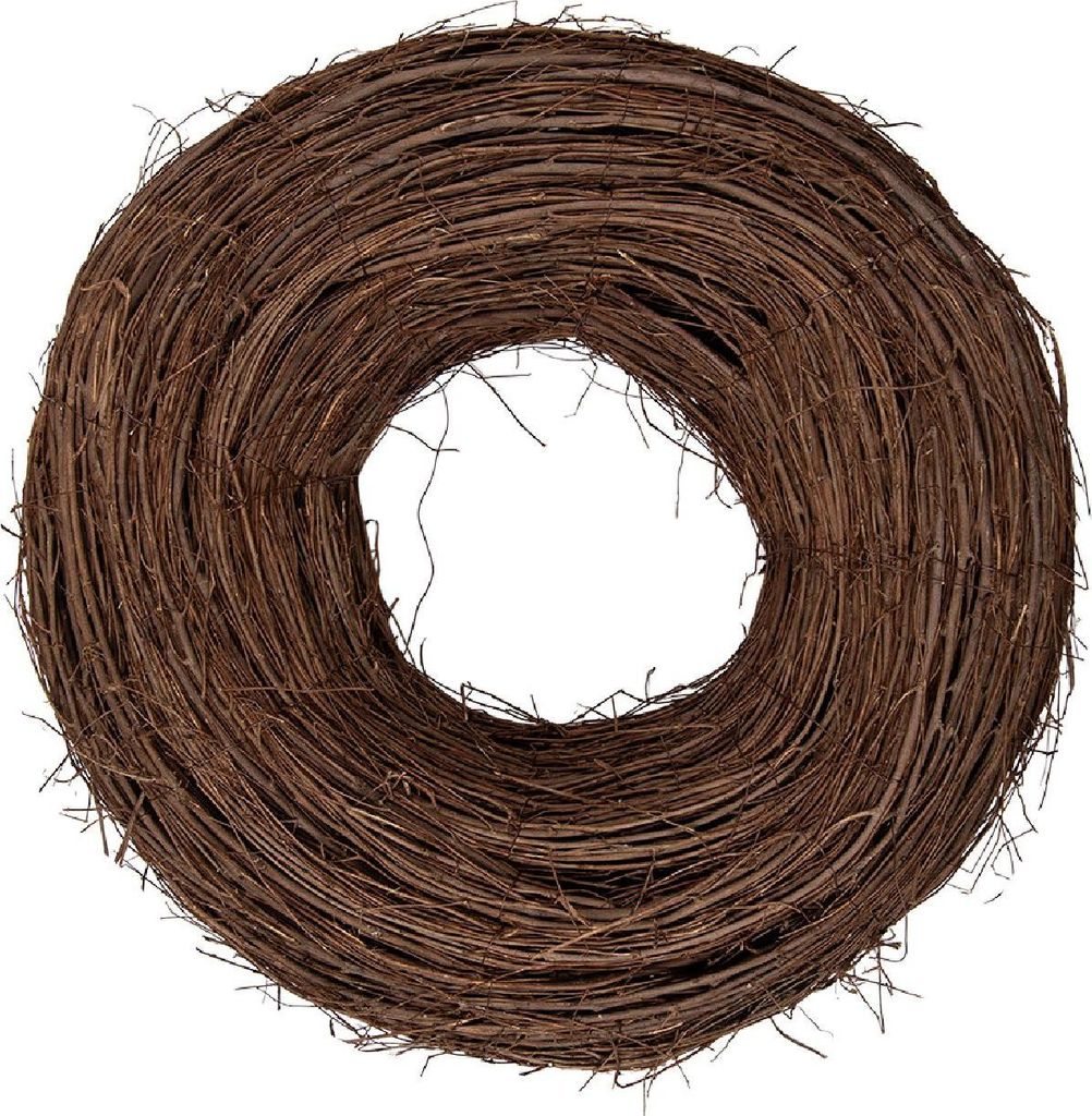 Clayre & Eef 6RO0608L Dekorativní věnec, hnědý, 50 cm x 14 Obrázek produktu 
