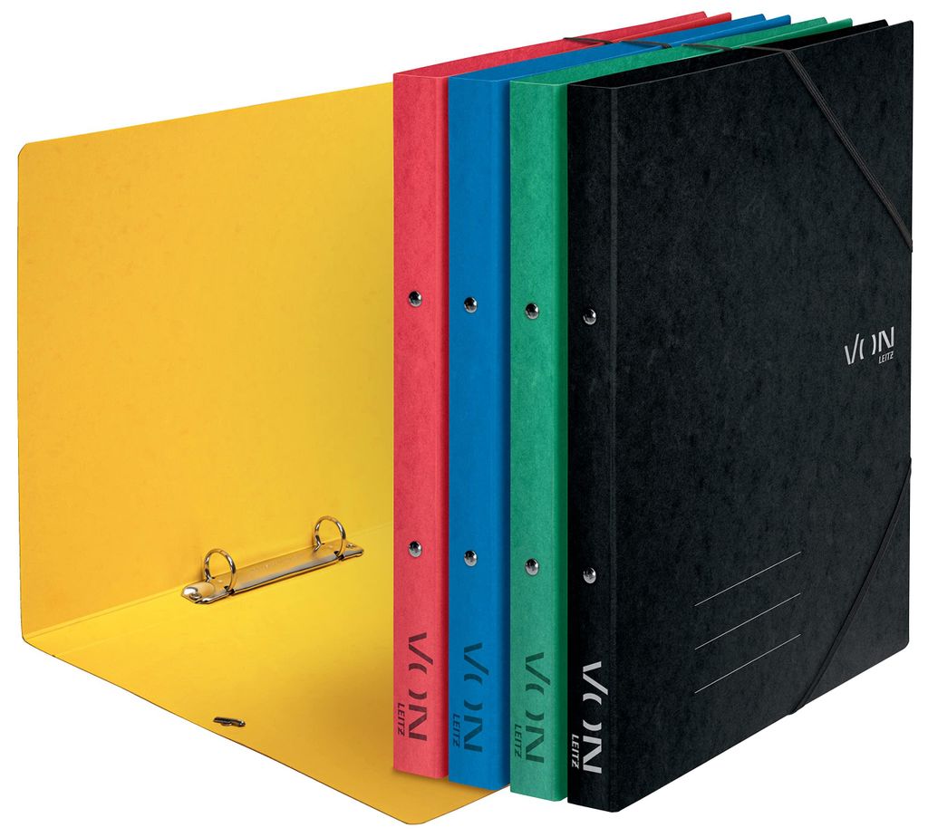 Cahier à anneaux A4, de la marque VON Leitz, avec 2 Image du produit 
