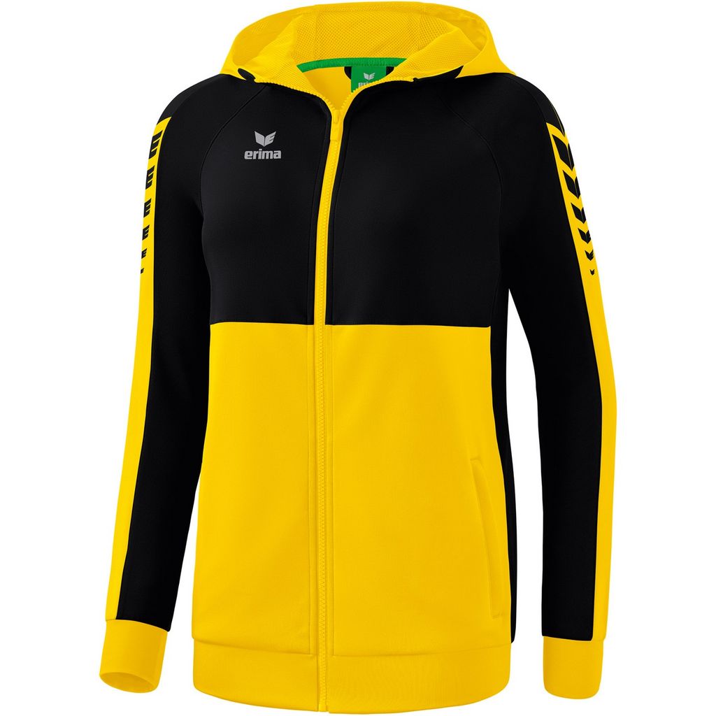 Erima Six Wings Trainingsjacke mit Kapuze, mehrfarbig