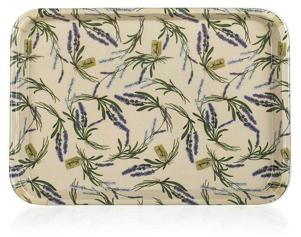 BANKETT Tablett Melamin LAVENDEL 30 x 21,5 cm Produktbild 