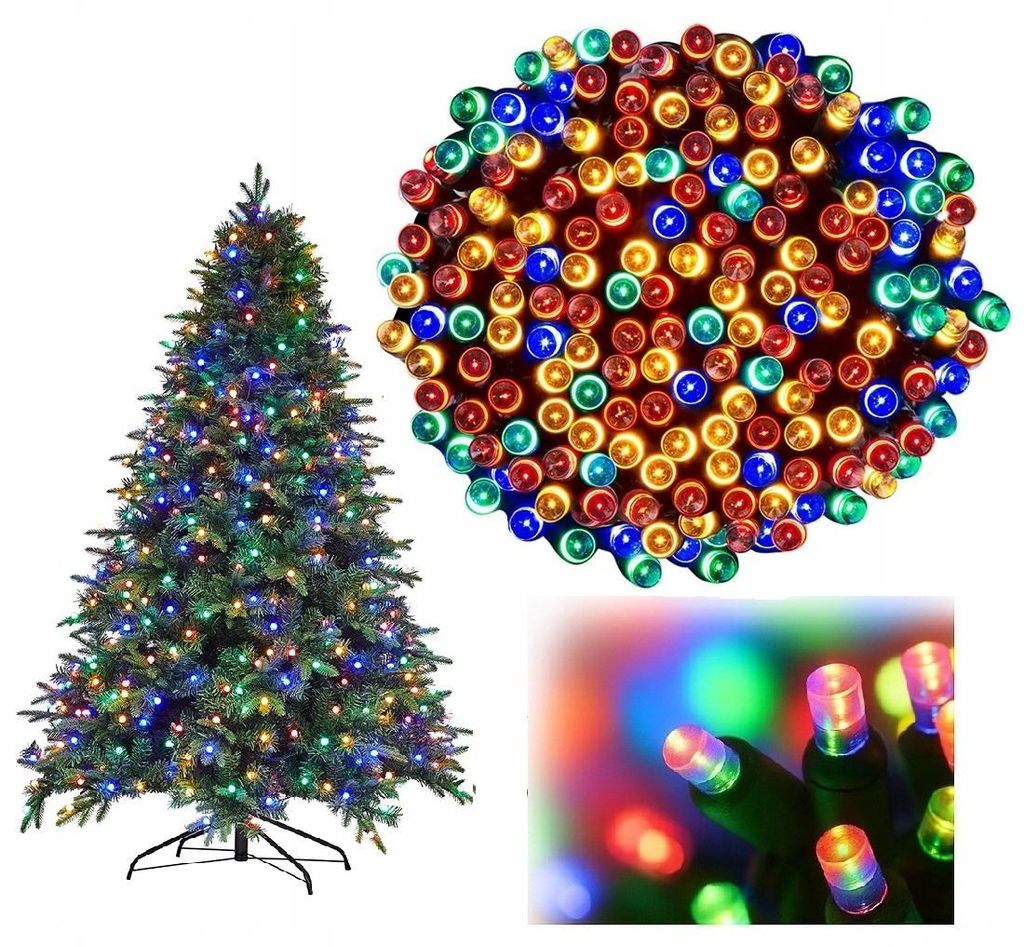 Ekspand | Guirlande lumineuse de Noël 500 LED - 1,5 m - Image du produit 