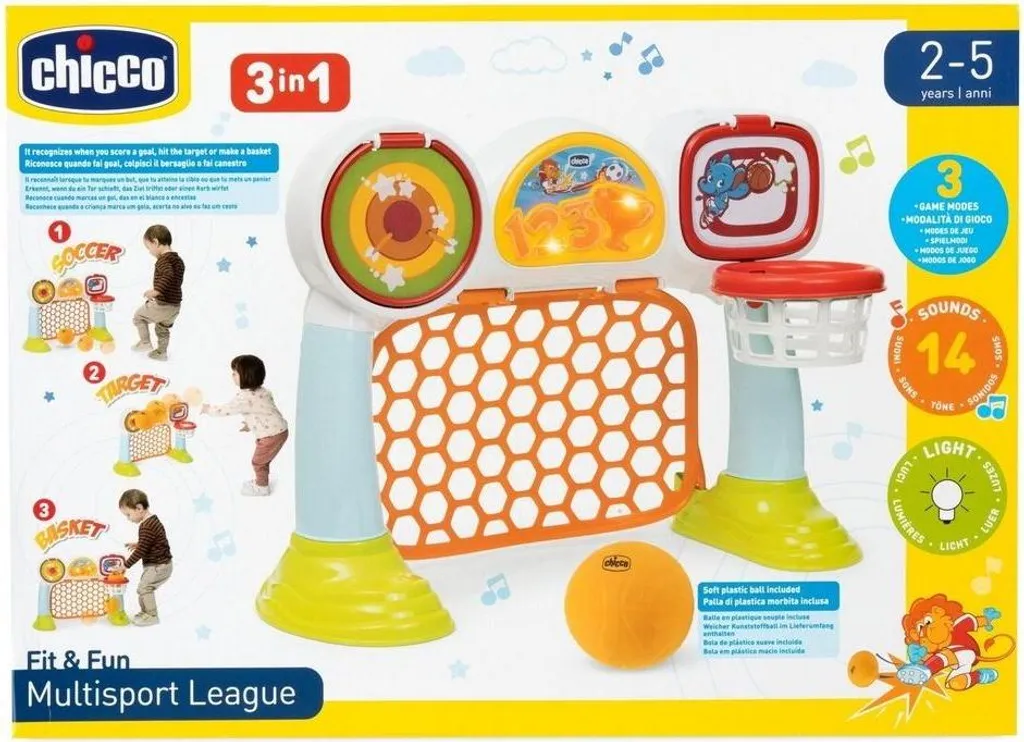 Ligue multisports 3in1 centre d'activités pour l'éveil des enfants