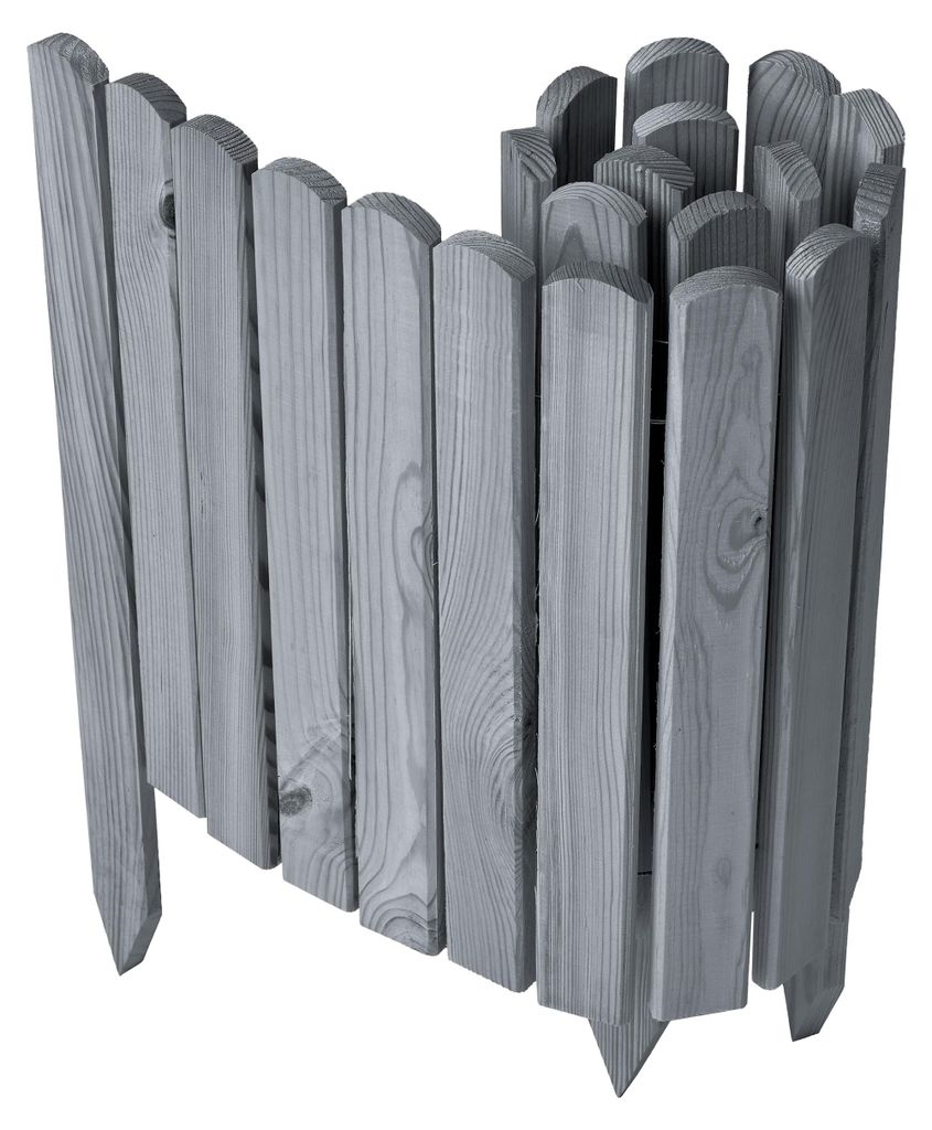 Garronda Beeteinfassung Holz Rollzaun Gartenzaun Produktbild 