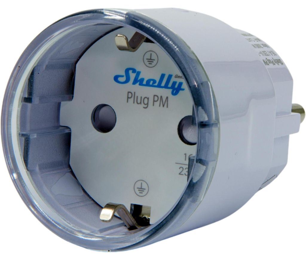 SHELLY WLAN-Steckdose Plug PM Gen3, weiß Produktbild 