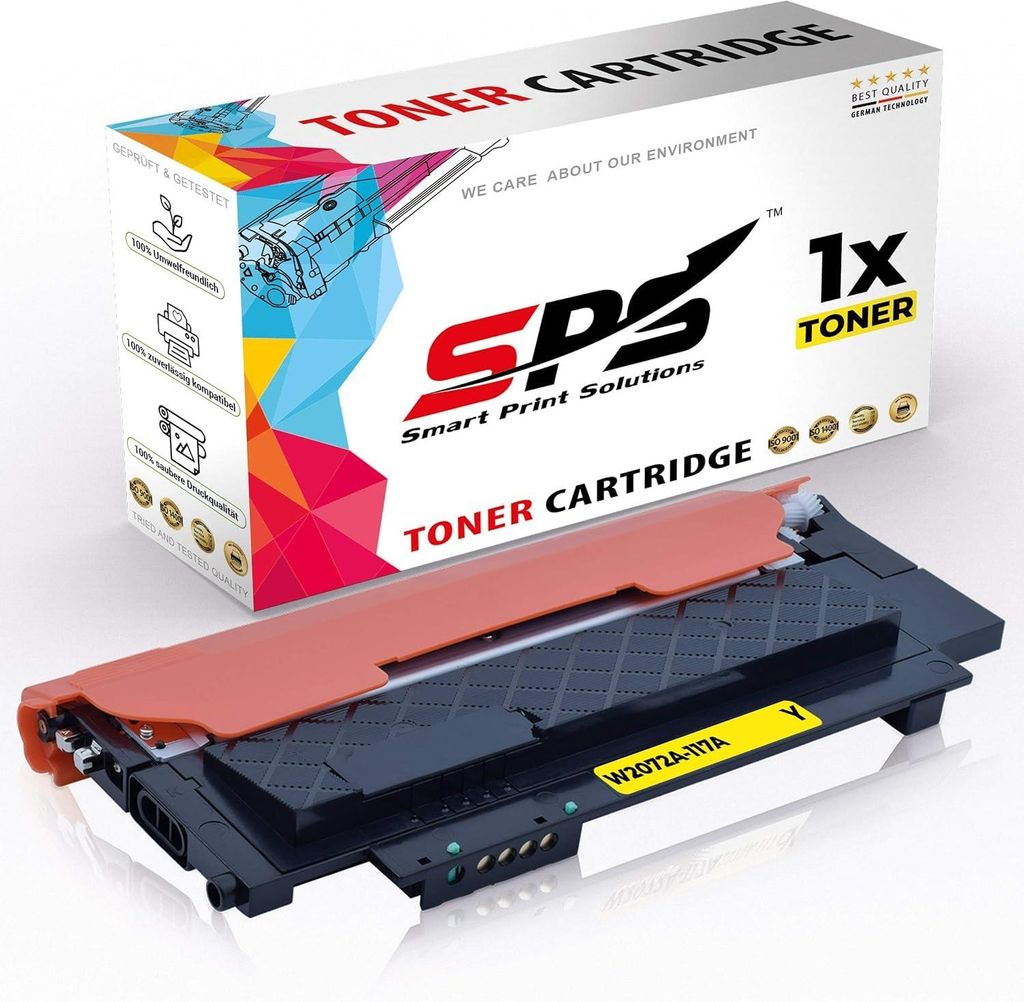 W2072A / 117A Toner Kompatibel für HP Color Laser MFP 179 FNW | 1x Gelb