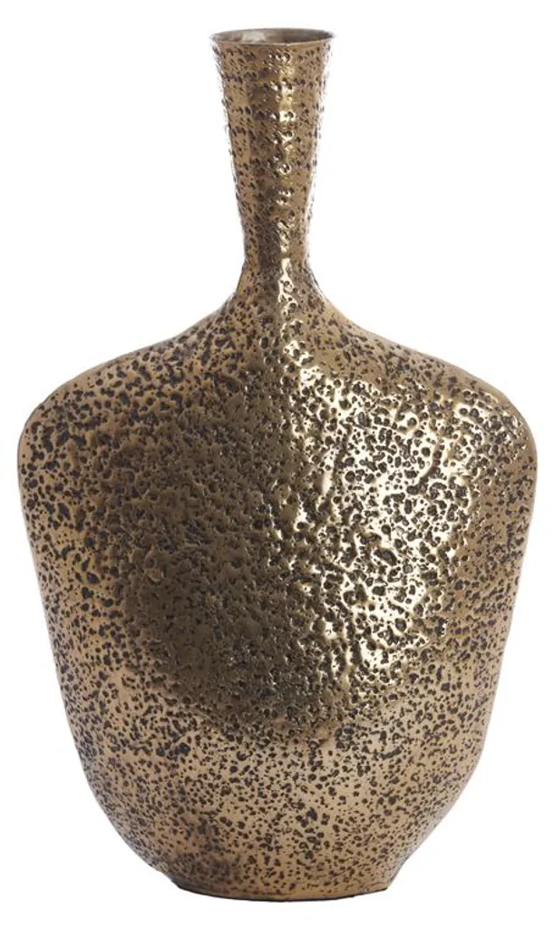 Pot ALFENA 55 cm bronze antique - Cache-pot design hauteurs généreuses