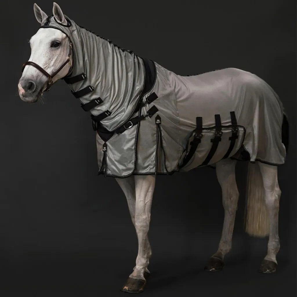 Couverture anti-mouches Presteq SmartProtection pour cheval en extérieur