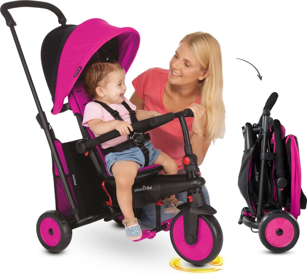 Tricycle STR3 smarTrike Pliage Compact avec Direction One Touch - 24