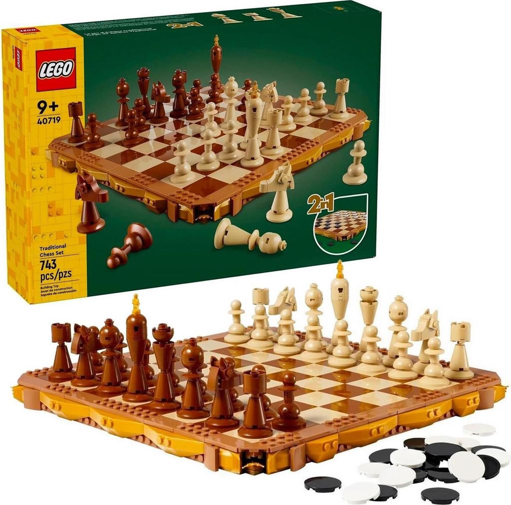 LEGO® 40719 Tradycyjne szachy Zdjęcie produktu 