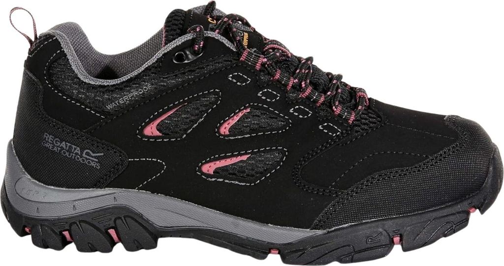Regatta Damen Holcombe IEP Low Trekkingstiefel wasserdicht schwarz 36