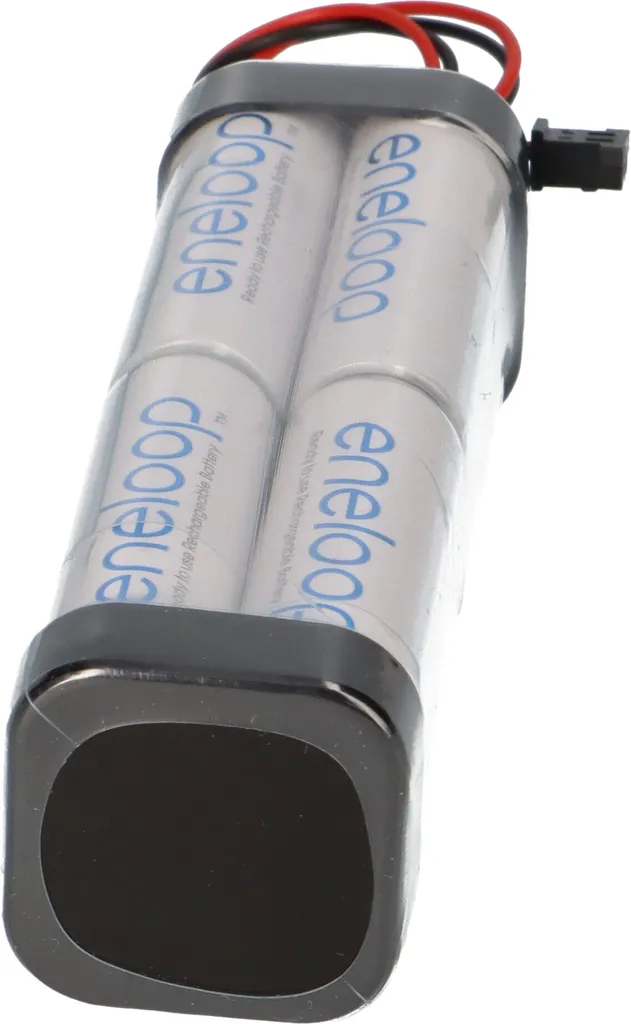 Pack d'accus eneloop 9,6V 2000mAh F2x2x2 pour cellule Graupner AA