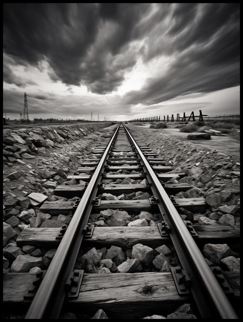 Poster 75x100cm Reise ins Unbekannte